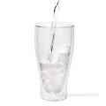 Pahare din borosilicat cu două straturi pentru cafea